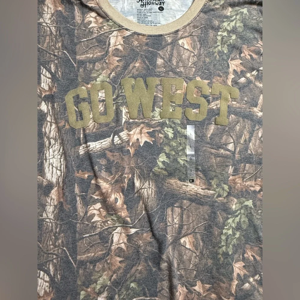 Buckle American Highway Go West Camo Graphic Tee - Picture 5 of 8